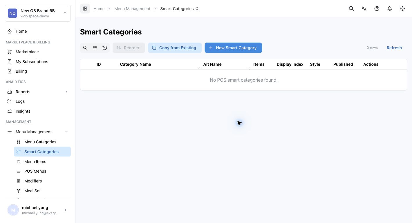 Smart Categories